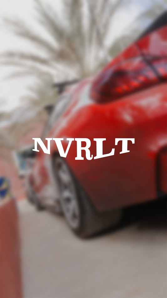 NVRLT. BADGE STICKER