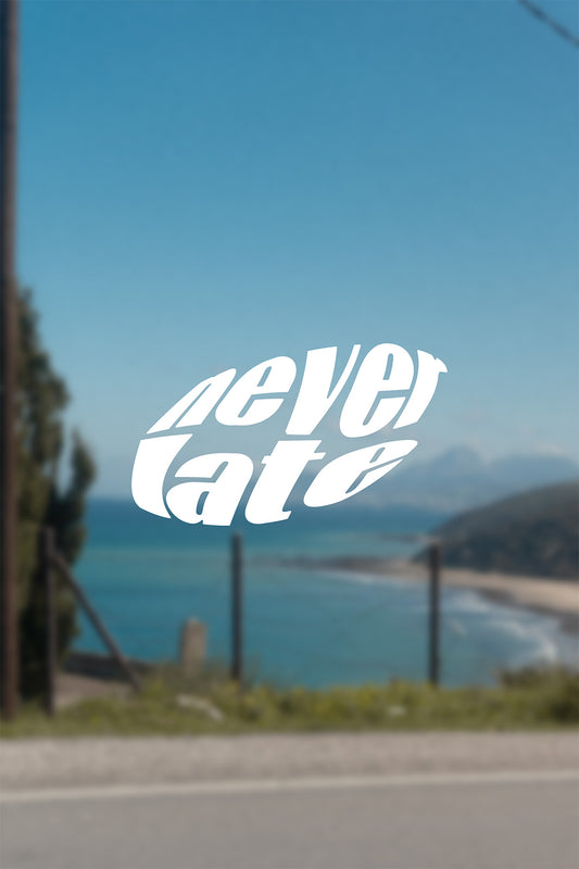 PILL LOGO STICKER