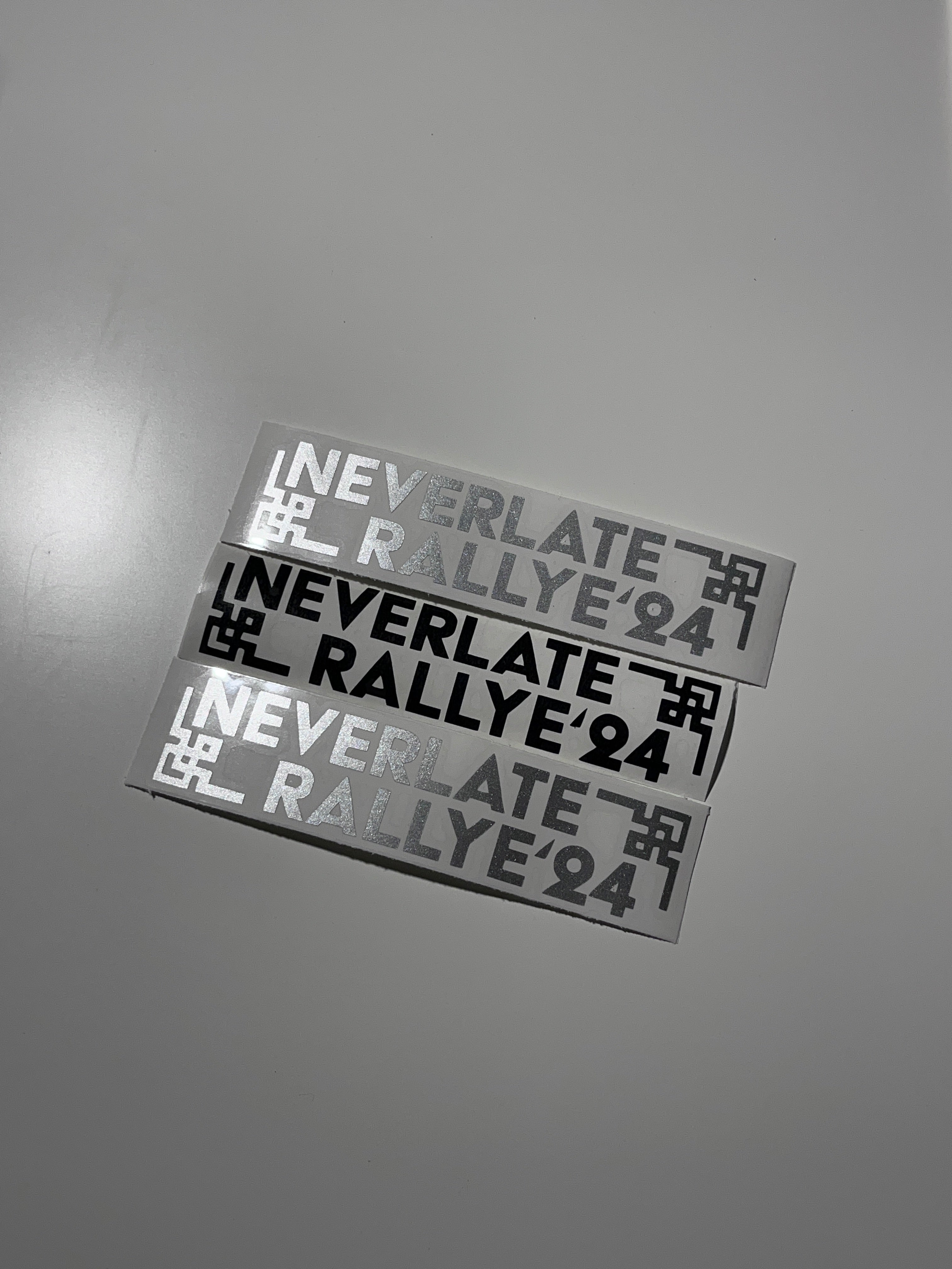 RALLYE '24 Sticker – nvrlt.co